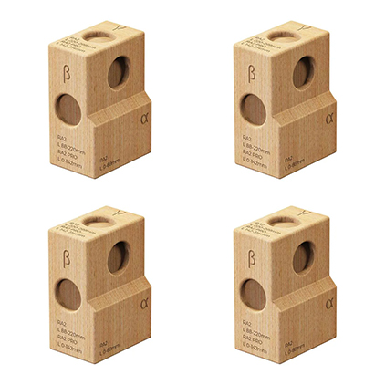 xtool M1 riser blocks 4 houten blokken